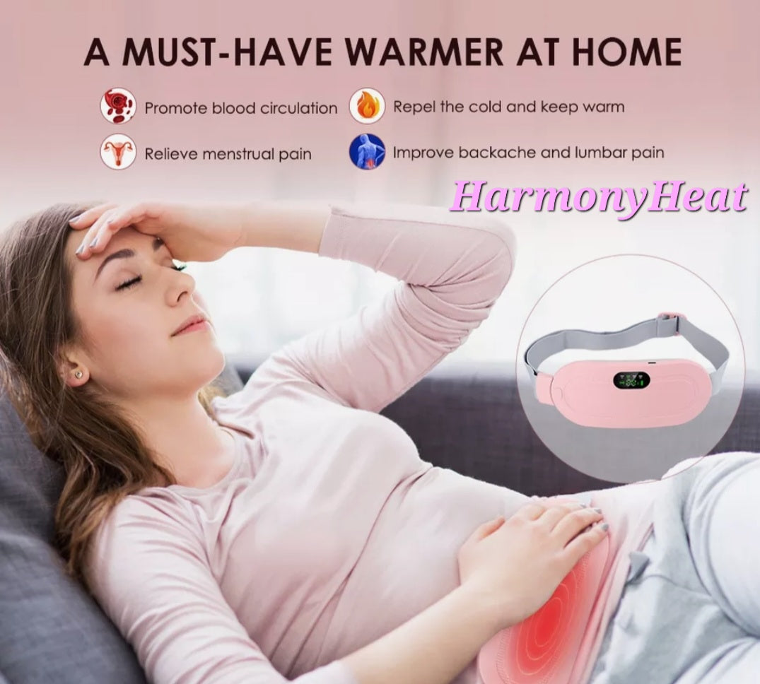 HarmonyHeat Rechargeable Menstrual Massager