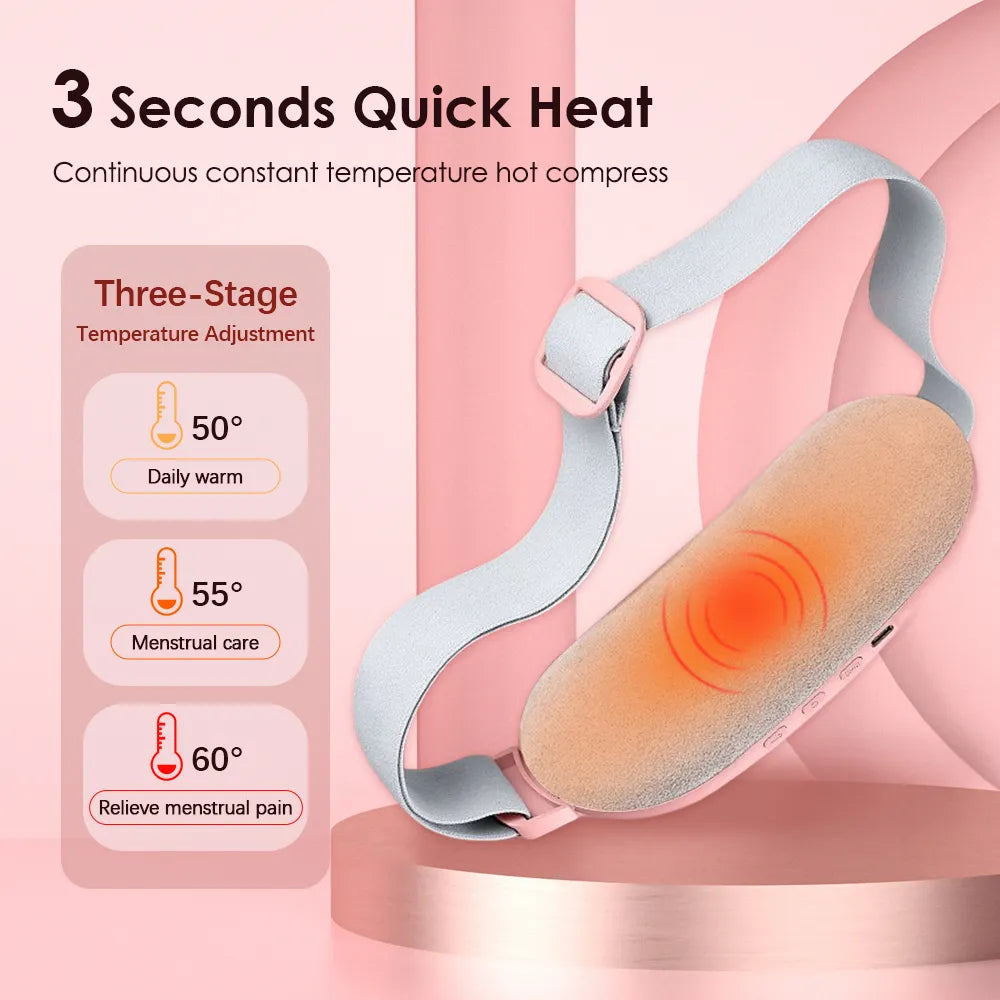 HarmonyHeat Rechargeable Menstrual Massager